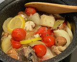 鯖缶とトマトのイタリア風煮込み作り方6写真