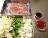 鶏肉と白菜のケチャップ煮作り方1写真