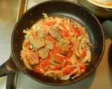 パクチー香る牛肉スパイシー煮込みトマト味作り方3写真