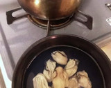 簡単☆水菜と牡蠣のぽん酢しょうゆパスタ作り方2写真