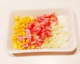 とろ～り卵とチーズのオムライス作り方2写真