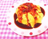 とろ～り卵とチーズのオムライス作り方14写真