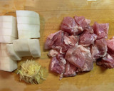 鶏もも肉と大根の甘辛しょうが煮作り方1写真
