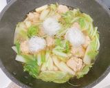 10分で完成！鶏だんごと白菜の春雨煮作り方6写真