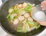 10分で完成！鶏だんごと白菜の春雨煮作り方7写真