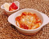 離乳食後期〜　餃子の皮でラザニア風作り方4写真