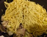 簡単！マヨとソースのオムソバ！作り方3写真