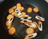 簡単おかず！野菜炒め風お好み焼きもどき作り方5写真