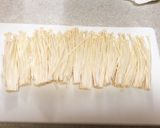 お醤油味のサックサク♪えのきフライ作り方1写真