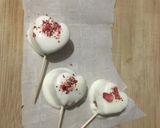 バレンタイン♡苺チーズケーキ♡トリュフ作り方4写真