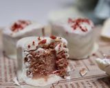 バレンタイン♡苺チーズケーキ♡トリュフ作り方5写真