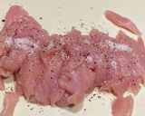 レモン風味の簡単チキンパスタ作り方1写真
