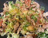 おつまみに♩胡麻香る麻辣塩ねぎ豚作り方11写真