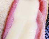 スタバ気分♪ハムとチーズのサンドイッチ作り方2写真
