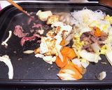 甘さ控えめ！卵なしでも食べられるすき焼き作り方6写真