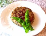 ひじき卯の花入りハンバーグ お弁当作り方2写真