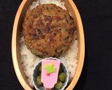 ひじき卯の花ハンバーグ 新春弁当作り方2写真