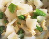 ふんわりほっこりはんぺんの卵とじ丼作り方5写真