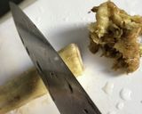 にんべんつゆの素で鶏ももひき肉きんぴら作り方2写真