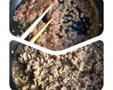 にんべんつゆの素で鶏ももひき肉きんぴら作り方5写真