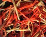 にんべんつゆの素で鶏ももひき肉きんぴら作り方8写真