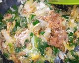 葉っぱまで食べる♪葉玉葱の卵とじ作り方9写真