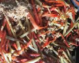 にんべんつゆの素で鶏ももひき肉きんぴら作り方10写真