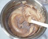 ふわふわ共立て＊チョコレートスポンジ作り方14写真