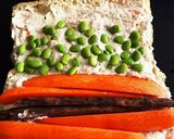 鶏ごぼうの太巻き煮作り方1写真