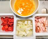 ドレスドオムライス→ドレスド天津飯作り方1写真