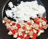 ドレスドオムライス→ドレスド天津飯作り方2写真