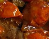 リカちゃん♡焼肉タレ牛肉トマト甘旨炒めꕤ作り方14写真