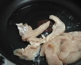 むね肉とゆき菜のシンプル醤油炒め♪作り方3写真