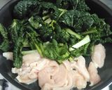 むね肉とゆき菜のシンプル醤油炒め♪作り方4写真