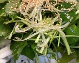 大根とワカメと三つ葉のモリモリサラダ作り方3写真