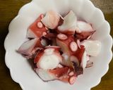 旨すぎる！たこのごま油和え！作り方1写真