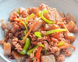 ご飯がすすむ！こんにゃくと牛肉の炒め物♪作り方8写真
