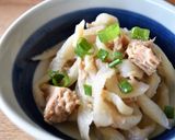 さば缶とゆでぼし大根のトマト煮作り方7写真