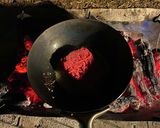 炭火で作るチリコンカン作り方2写真