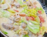 野菜たっぷり！ダマなし！簡単シュクメルリ作り方9写真