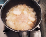 簡単☆じゃがいもとたまねぎの味噌汁作り方1写真