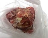 ビールが進む♬豚こま肉のガーリック揚げ★作り方1写真