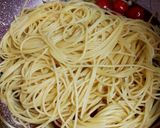 サバの水煮缶ペペロンチーノ作り方3写真