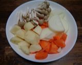 野菜もたっぷりクラムチャウダー作り方1写真