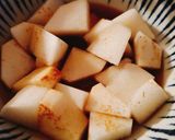 大根の唐揚げ　青のり風味作り方1写真