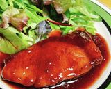 美味しいブリの照り焼き〜赤ワインソース〜作り方6写真