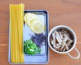 簡単！おいしい！めんまとレモンのパスタ作り方1写真