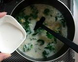 栄養満点☆プチヴェールのクリームスープ。作り方7写真