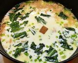 ツナとほうれん草のクリームパスタ作り方5写真