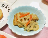 唐揚げ・お稲荷さんの夕飯献立♬作り方4写真